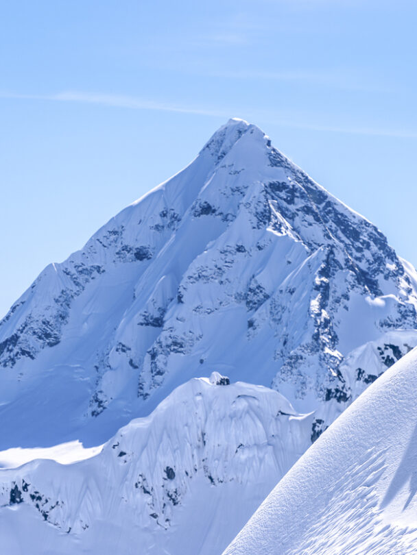Getting ready to shred some backcountry powder
