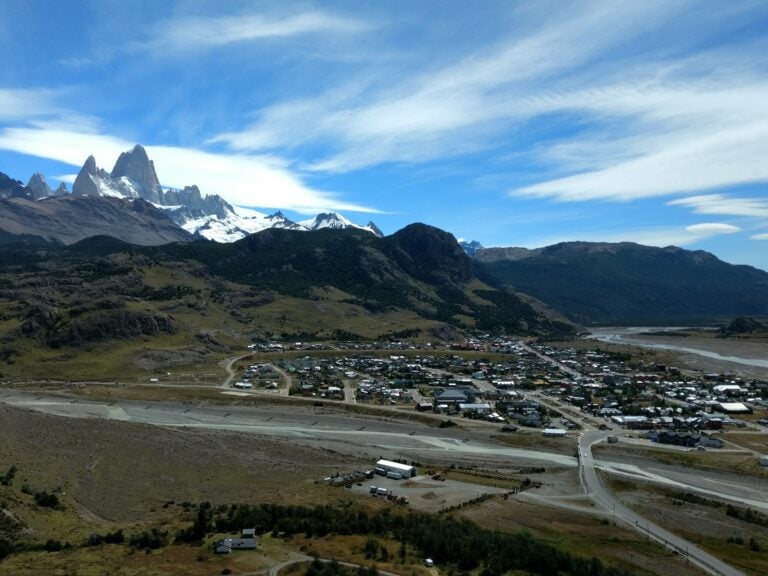 A view of El Chalten in Argentina