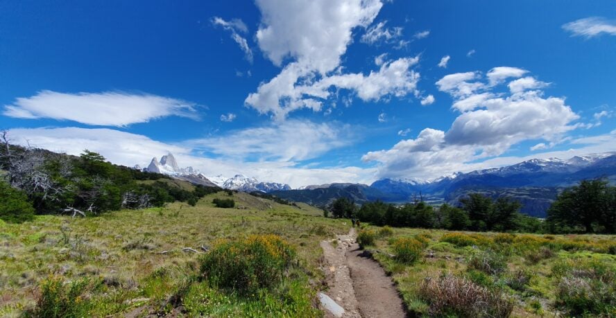 El Chalten Huemul Circuit hiking