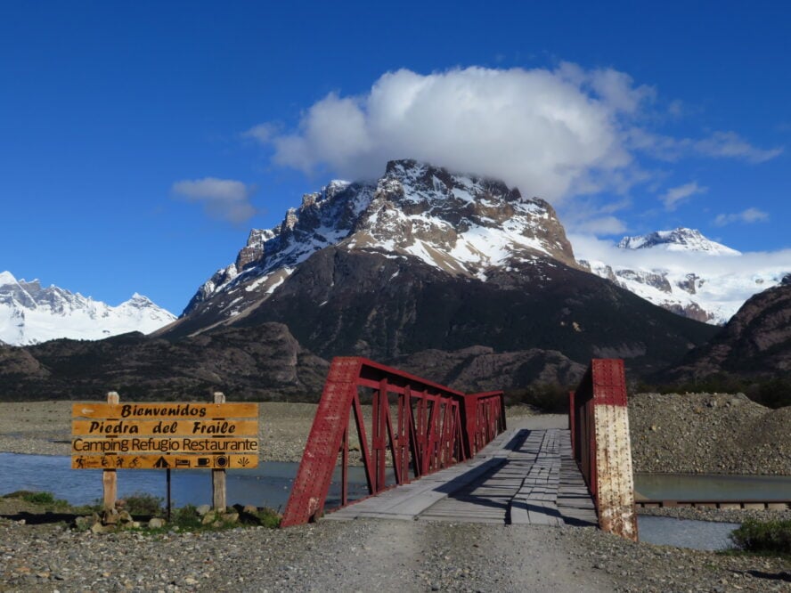 El Chalten Paso del Cuadrado hiking