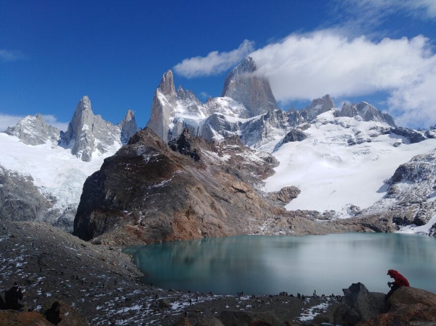 El Chalten Paso del Cuadrado hiking