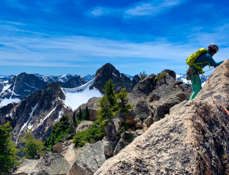 Guided Alpine Rock Climbing In Washington Pass, Wa 