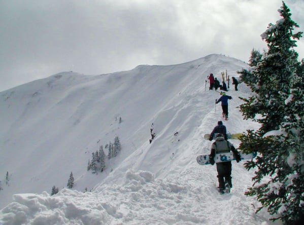 Aspen backcountry skiing