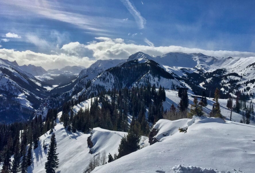 Aspen backcountry skiing