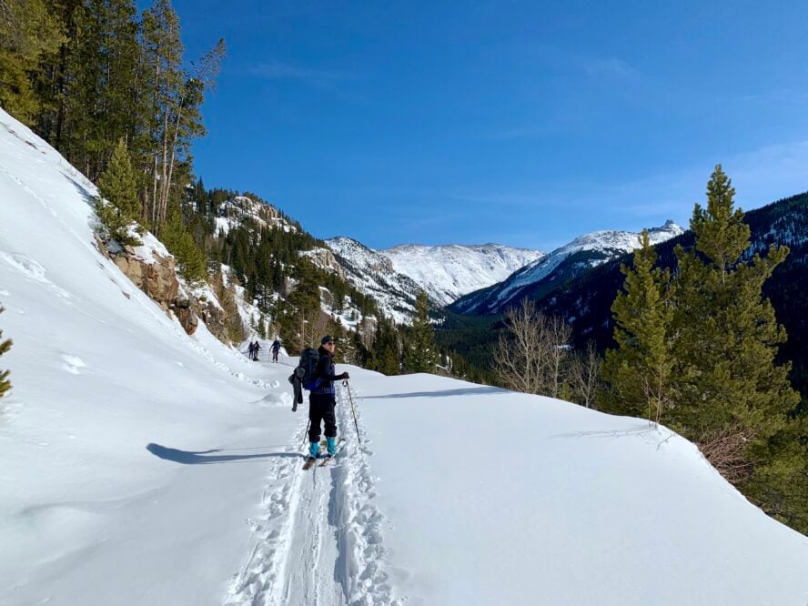 Aspen backcountry skiing