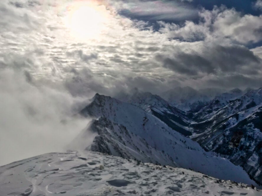 Aspen backcountry skiing