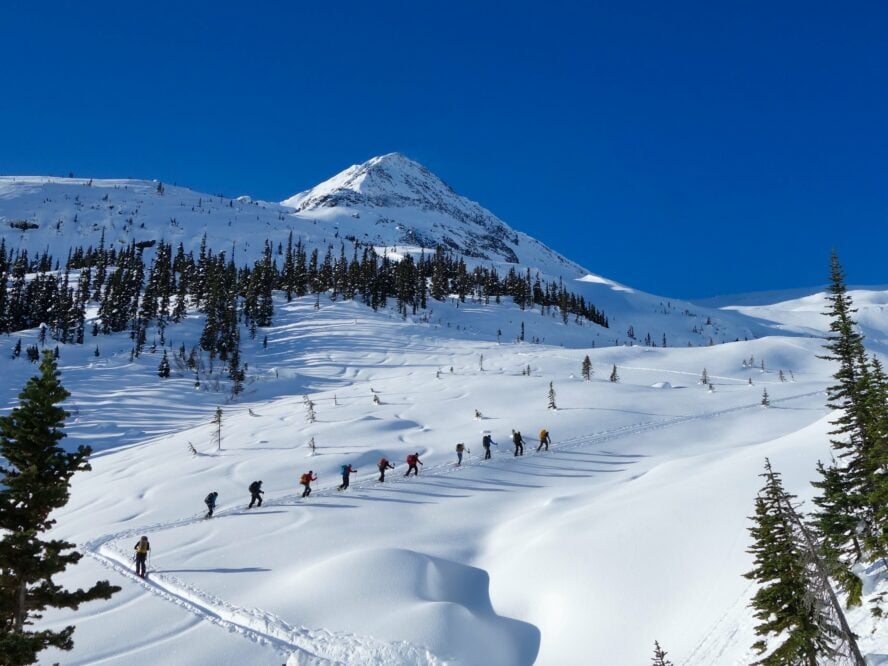 Disease Ridge Ski Touring, Ski Touring route in British Columbia