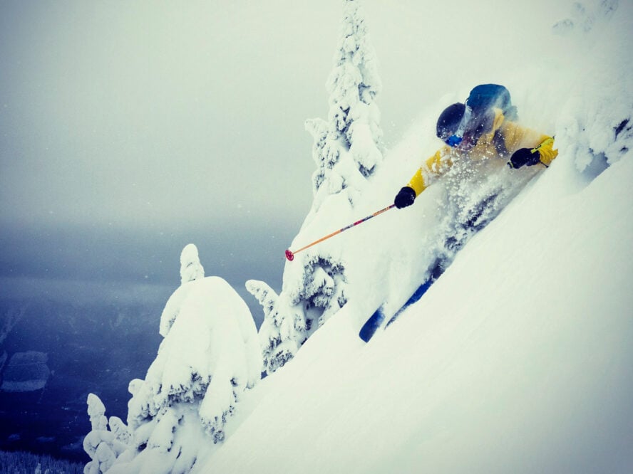 Revelstoke backcountry skiing