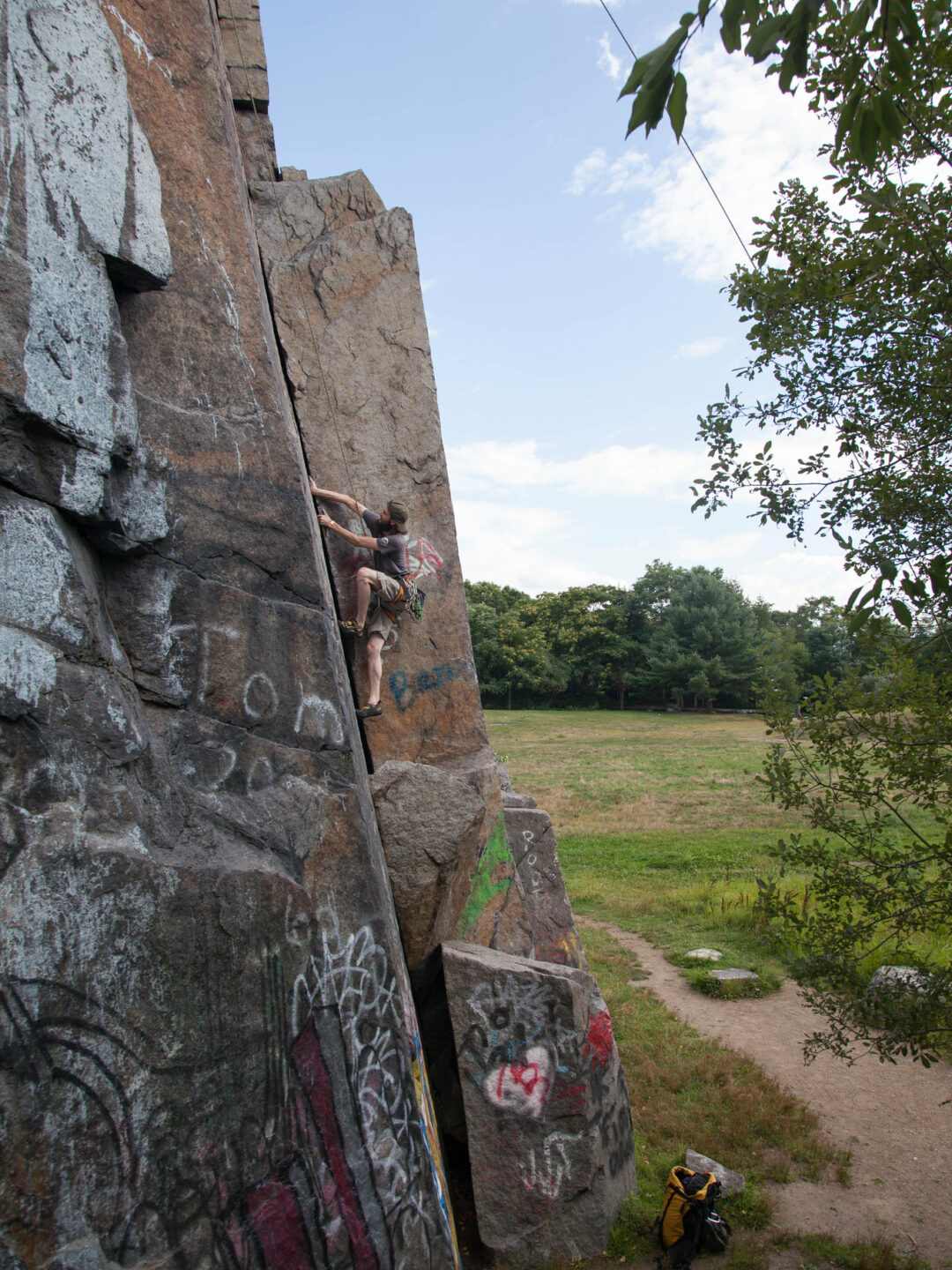 Quincy Quarries Rock Climbing Guided Tours 57hours