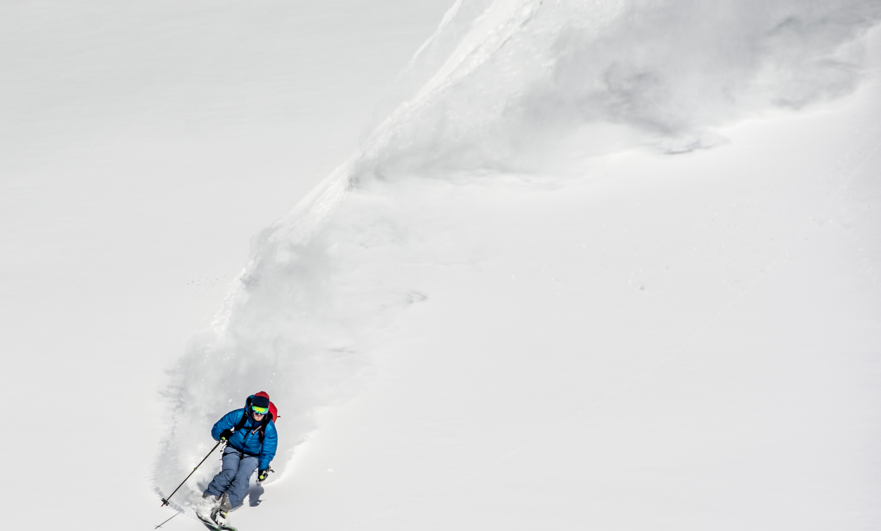 Sunrise Lodge backcountry skiing