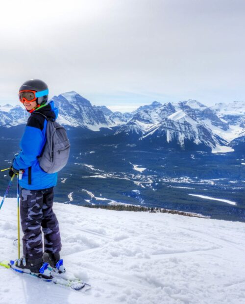 Backcountry Skiing in Lake Louise