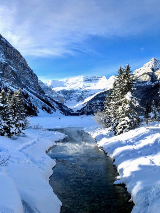 Backcountry Skiing in Lake Louise