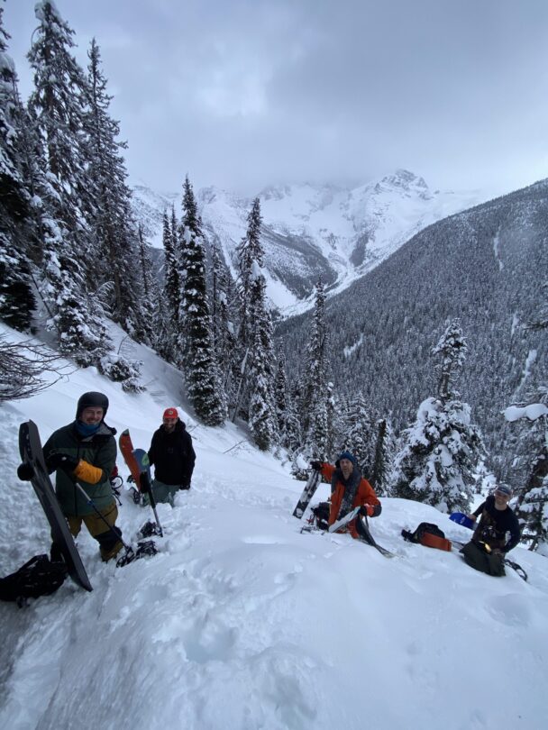skiers three bc