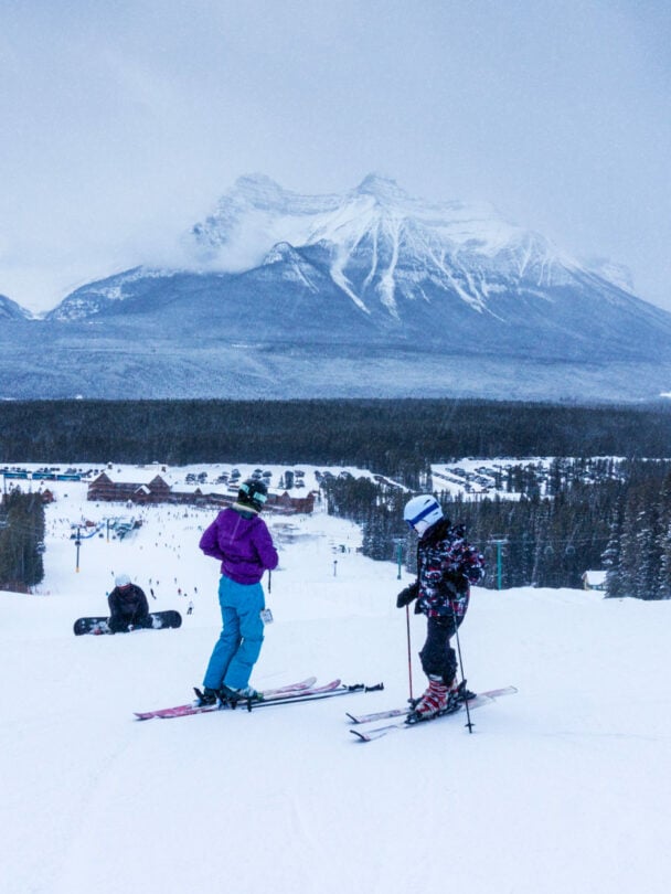 Backcountry Skiing in Lake Louise