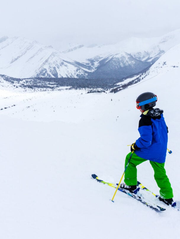 Backcountry Skiing in Lake Louise