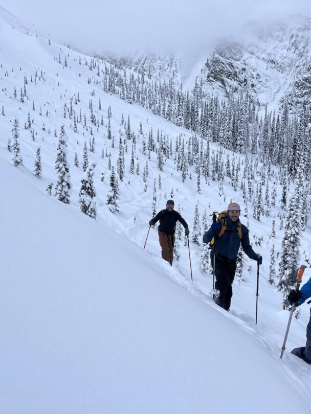 skiers three bc