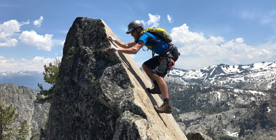 Lake Tahoe rock climbing