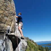 Lake Tahoe rock climbing