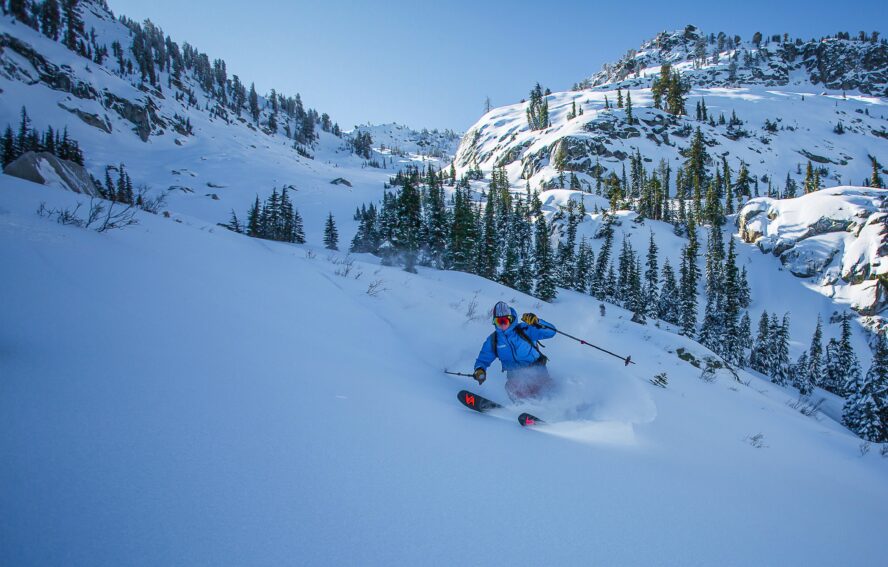 Lake Tahoe backcountry skiing