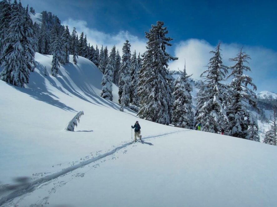 Lake Tahoe backcountry skiing