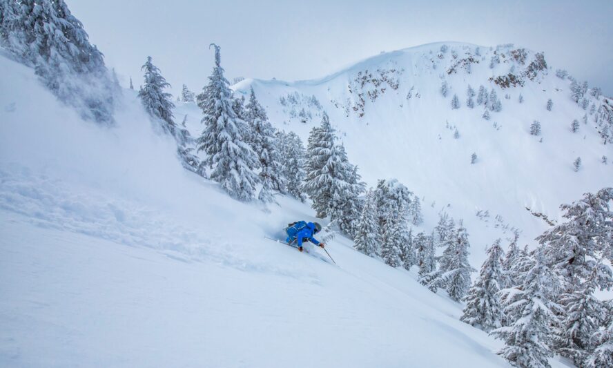 Lake Tahoe backcountry skiing