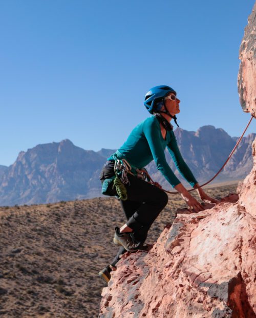 Women's Climbing Camps in Red Rock