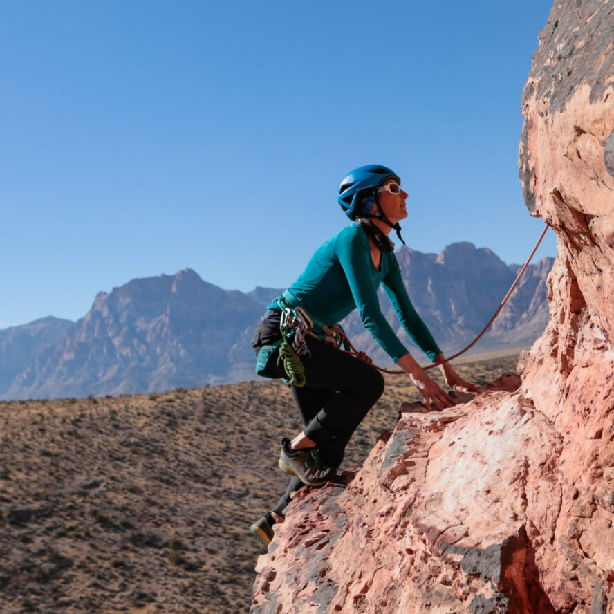 Women's Climbing Camps in Red Rock