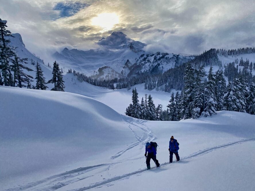 Mt. Baker backcountry skiing