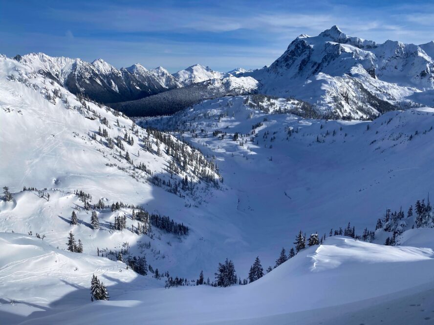 Mt. Baker backcountry skiing