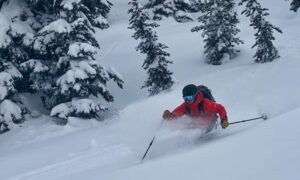 Crystal backcountry skiing