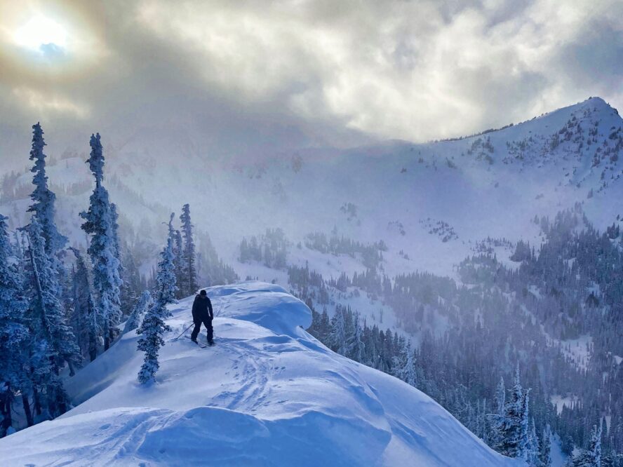 Crystal backcountry skiing