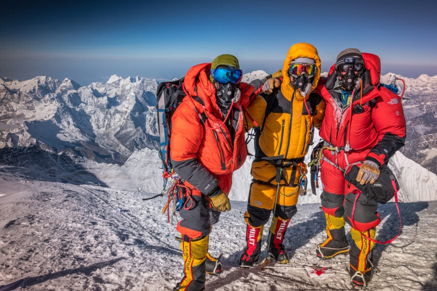 Mount Everest climbing