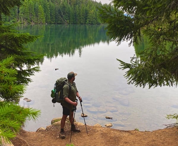 Guided hiking Pacific Crest Trail.