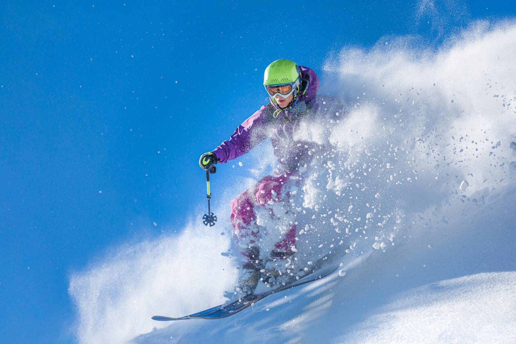 The White Mountains backcountry skiing