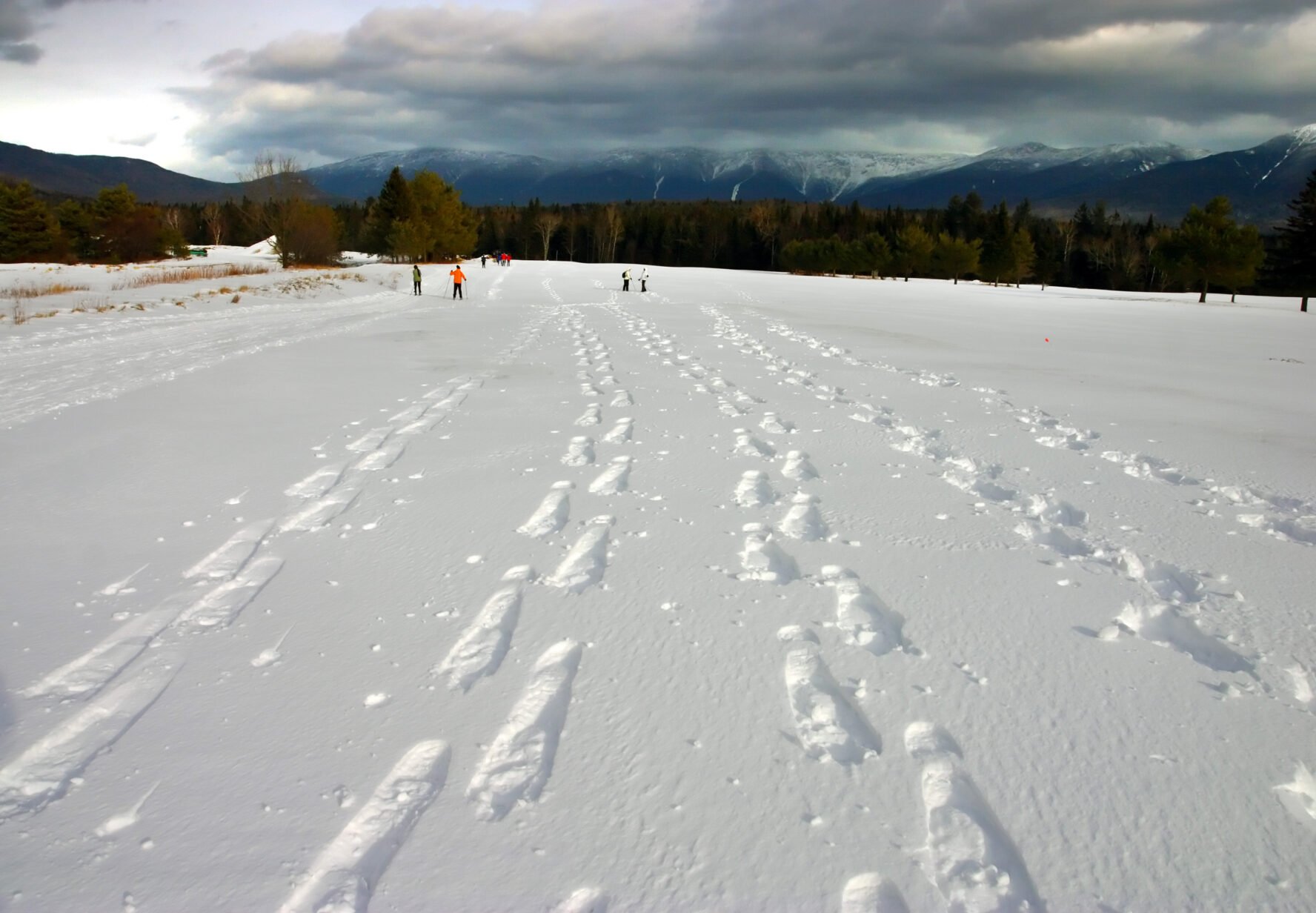 The White Mountains backcountry skiing