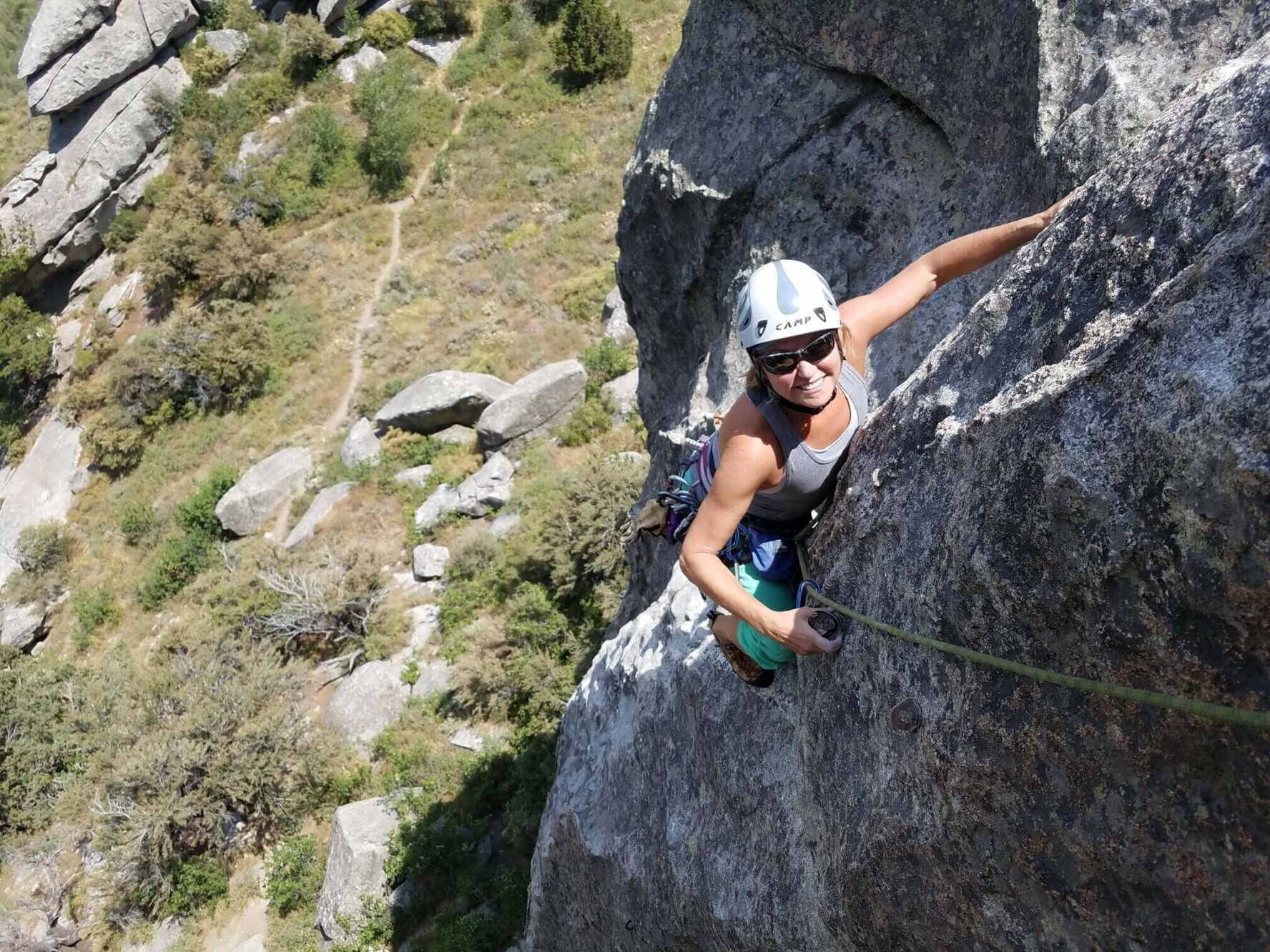 Women’s weekend climbing camp in City of Rocks, Idaho