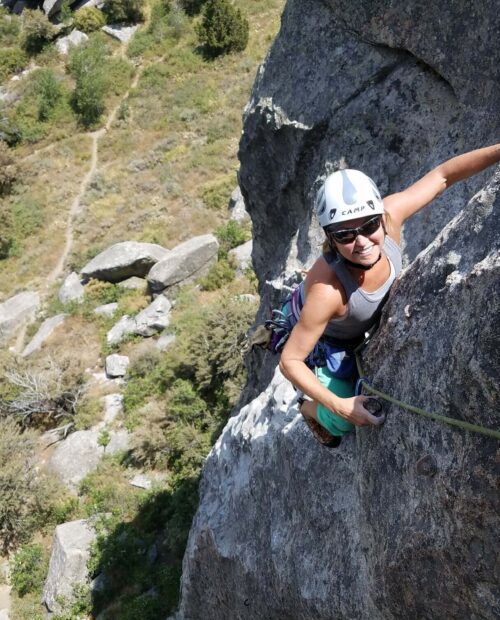 Women’s weekend climbing camp in City of Rocks, Idaho