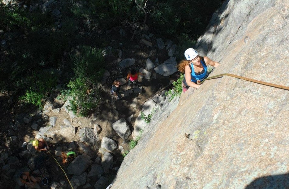 Women’s weekend climbing camp in Colorado