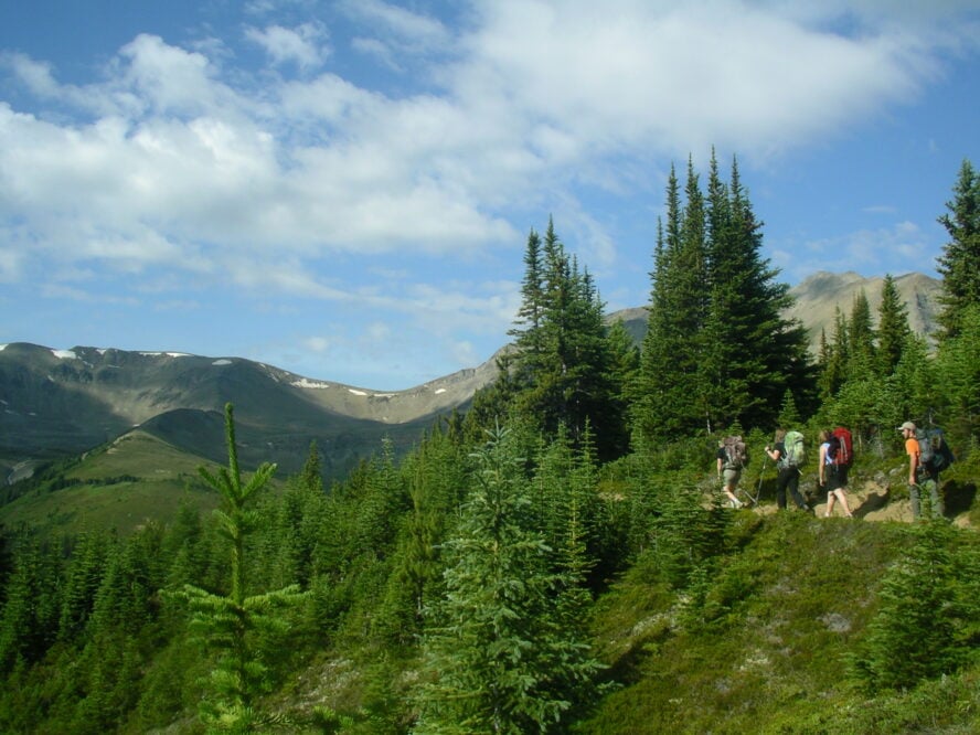 Canadian Rockies hiking