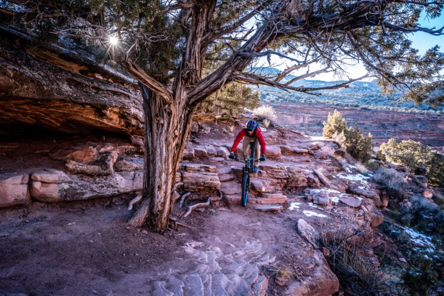 The astounding scenery and raucous drops of the Horsethief Bench Loop are what most people have in mind when you say the name Fruita.