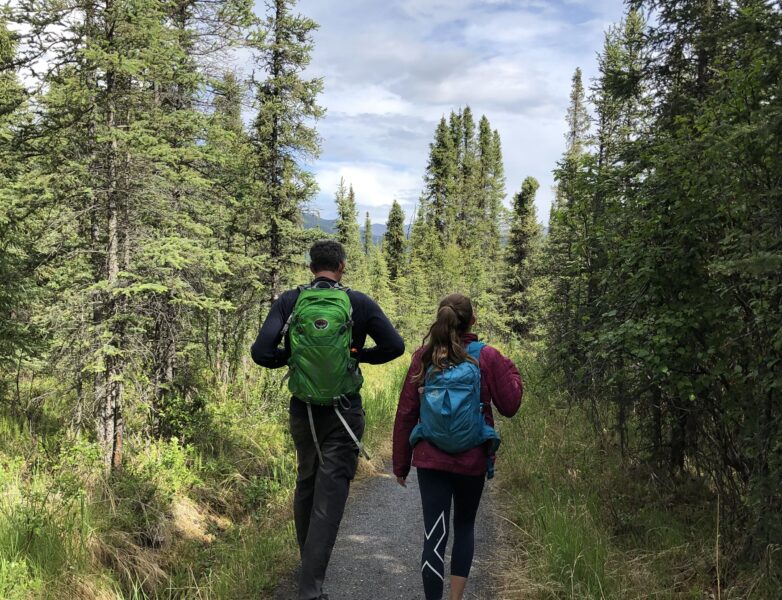 Denali walking outlet tour