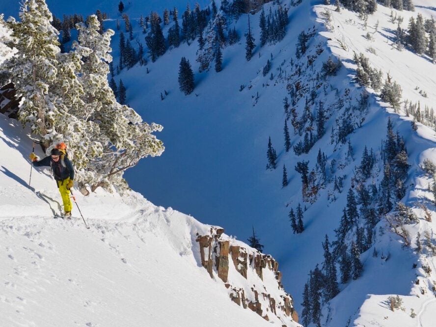 Wasatch backcountry skiing