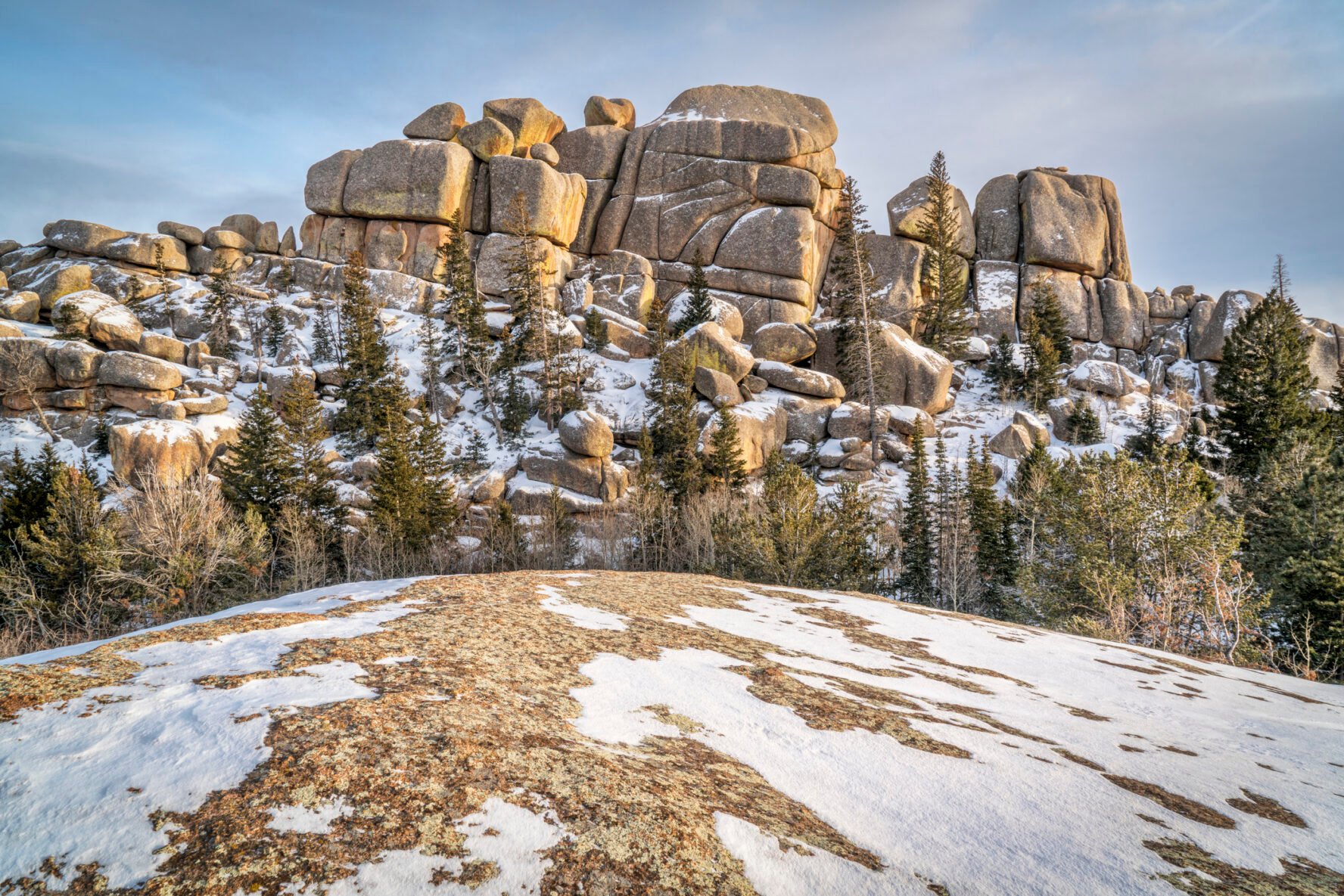 Vedauwoo Rock Climbing