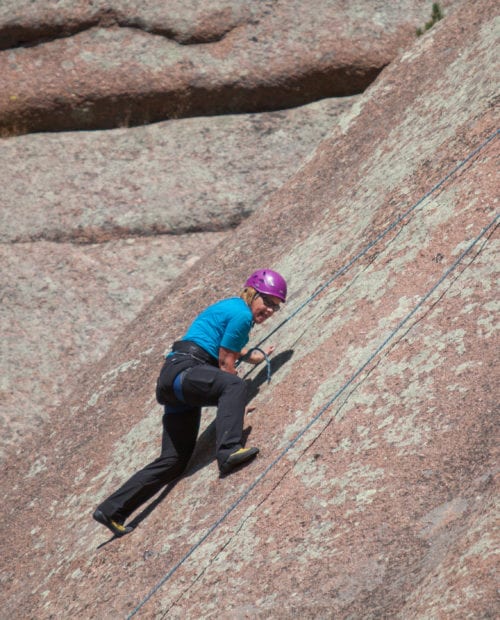 Rock Climbing in Vedauwoo