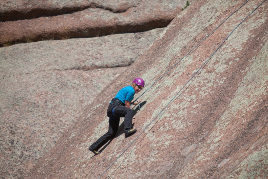 Vedauwoo Rock Climbing