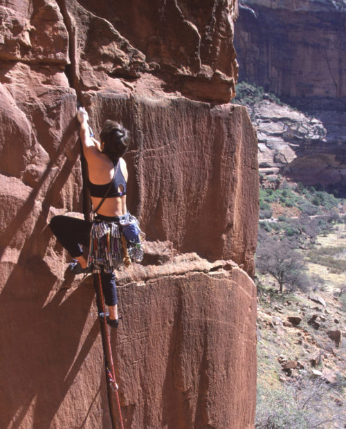 Zion Rock Climbing