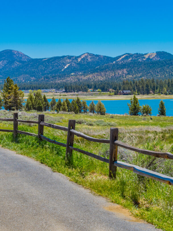 Mountain biking snow summit bike park