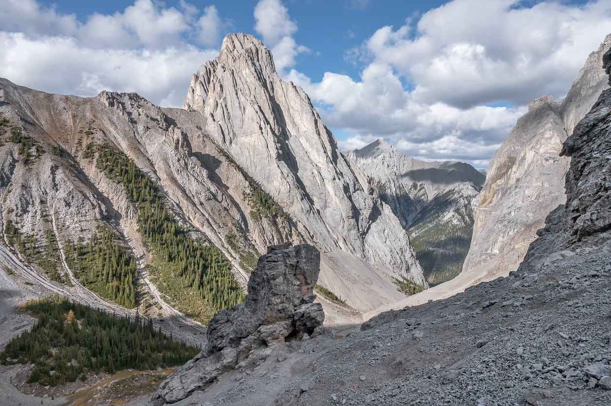 Cory Pass and Gargoyle Valley in Banff NP.