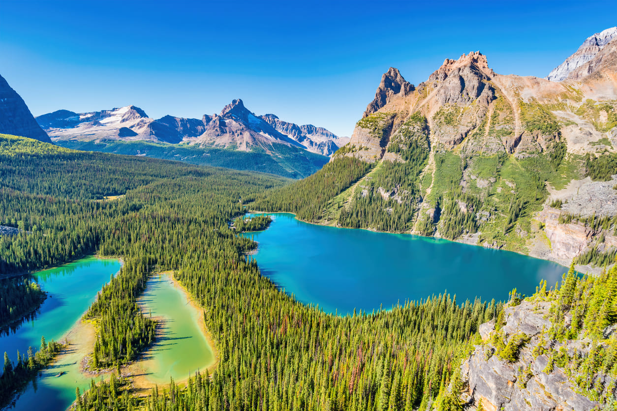 Lake O’Hara in Canada.
