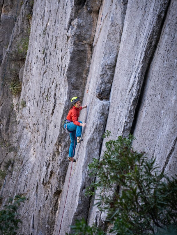 Guided rock climbing at El Potrero Chico